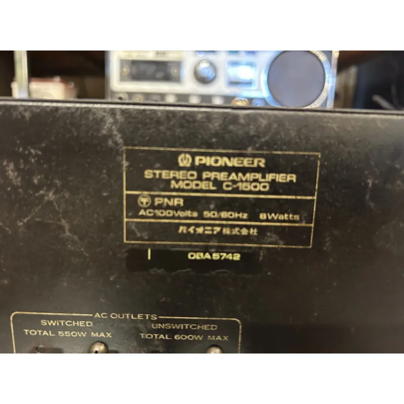 Pre Pioneer C-1500 752998