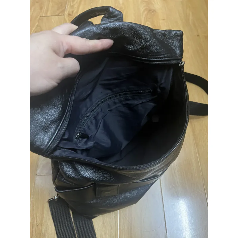 Balo nam, nữ 28*37*8 da thật 2hand 972851