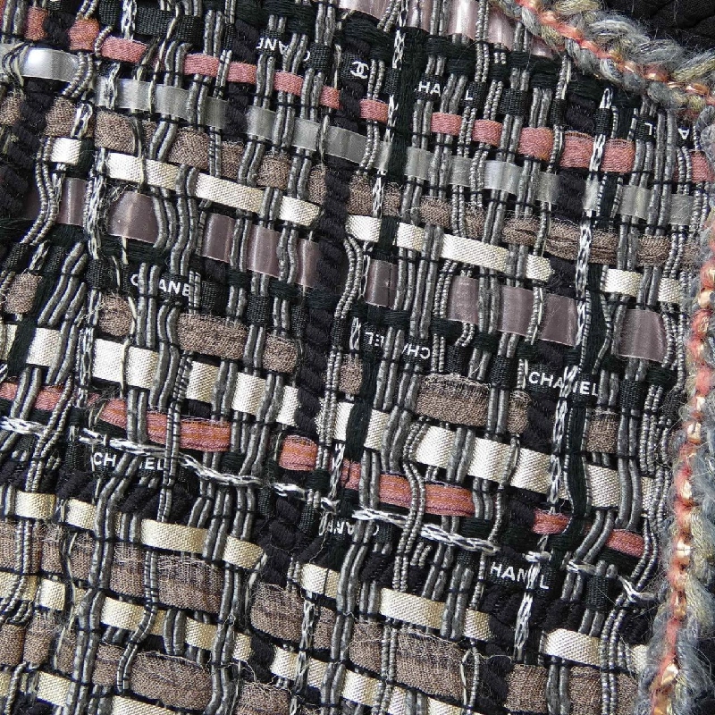 【Mã giảm giá】Áo khoác không cổ CHANEL 640358