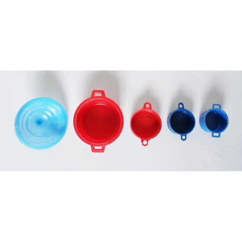 Lô 04 nồi nấu ăn nhựa mini trong bộ chơi đồ hàng xưa phiên bản tuổi thơ 9x 454820