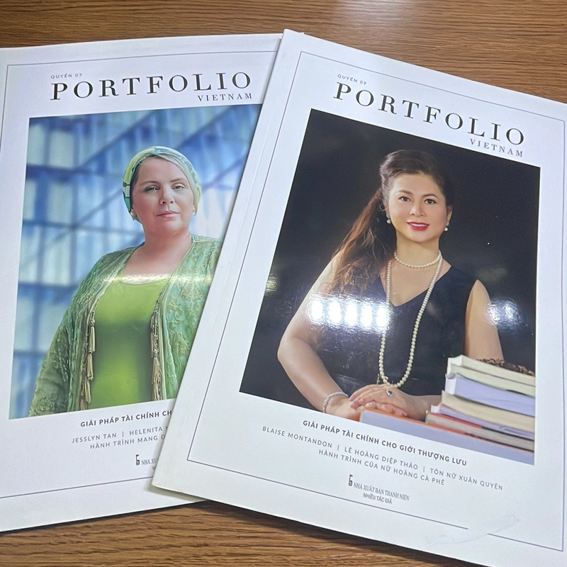 2 quyển tạp chí Portfolio VietNam quyển 7 và 9 452573
