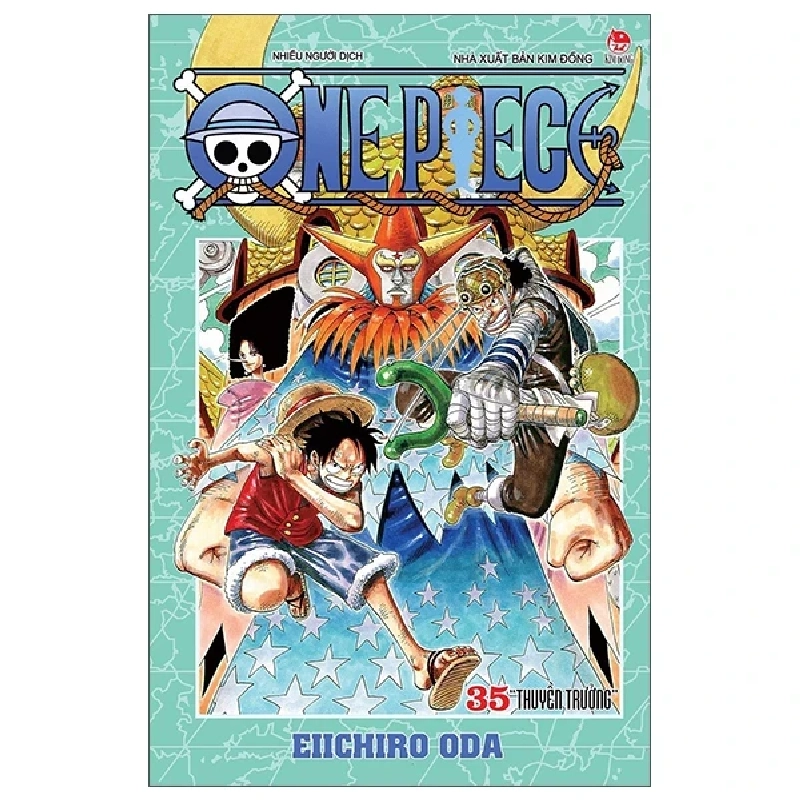 One Piece - Tập 35: Thuyền Trưởng - Eiichiro Oda (Mới 100%) Truyện tranh, NXB Kim Đồng - SÁCH ĐẠI HỌC 487422