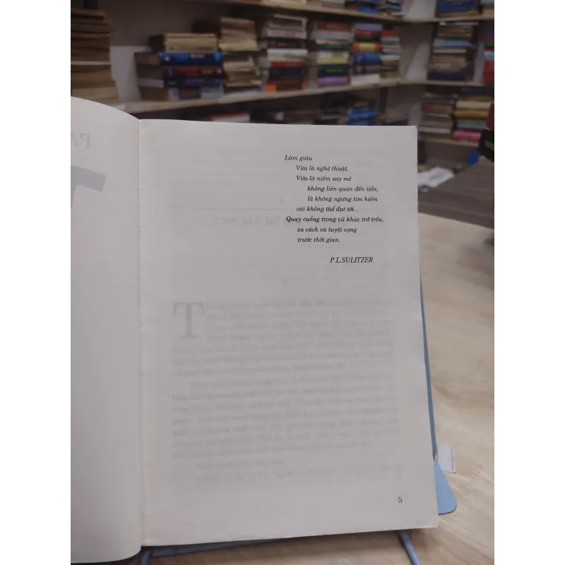 Sách - Tiền - Paul Loup Sulitzer - Sách còn đẹp (A1) 564156