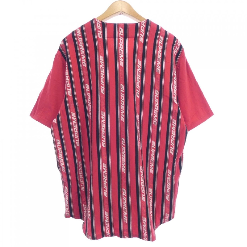 Áo S／S Jacquard Logo SUPREME - Hàng hiệu Authentic 901931