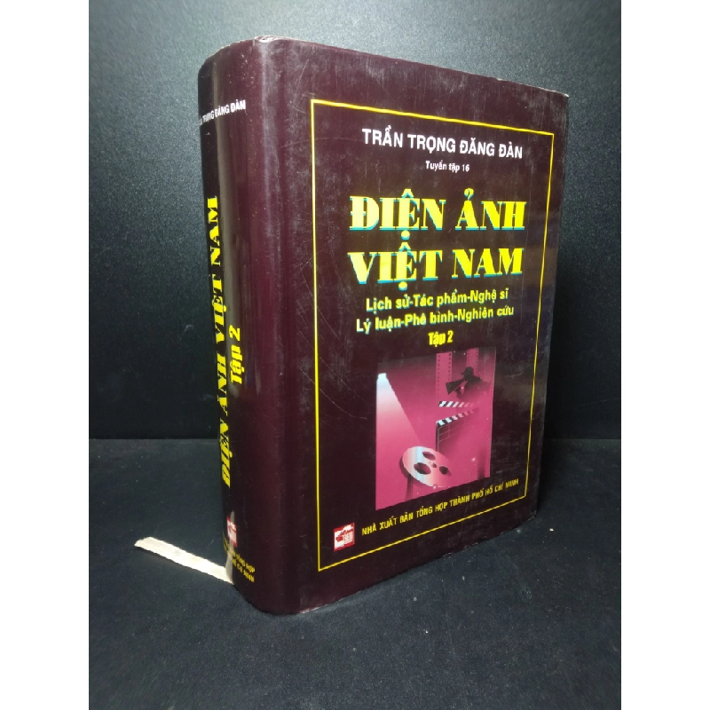 [59K/kg] Điện ảnh Việt Nam bìa cứng tập 2 Trần Trọng đăng đàn 2011 mới 80%, mốc nhẹ ố nhẹ HCM0611 437014