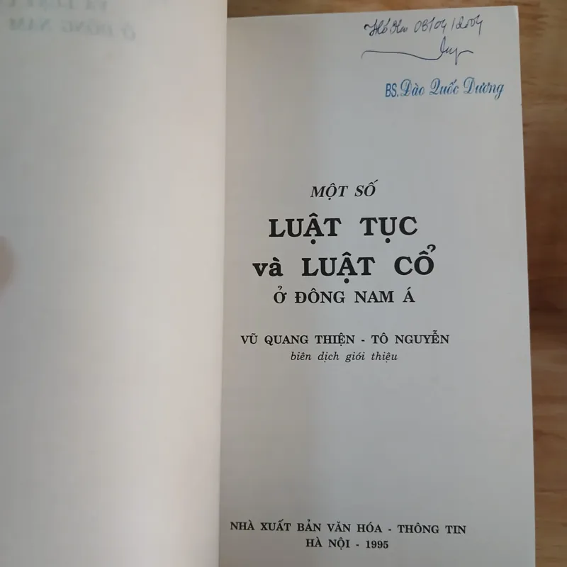 Một Số Luật Tục & Luật Cổ Ở Đông Nam Á 695487