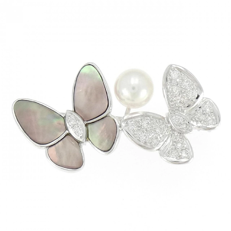 K18WG Bướm Đá Màu Brooch - Hàng hiệu Chính hãng 869321