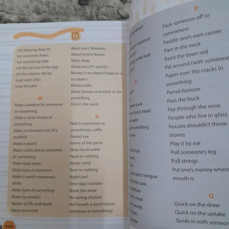 GET THE RIGHT END OF THE STICK IN IDIOMS.500 IDIOMS. Tg Lê Hoàng Hải Anh 746630