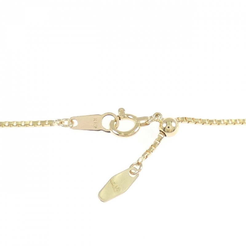 K18YG Hổ phách Dây chuyền - Hàng hiệu Authentic 862163