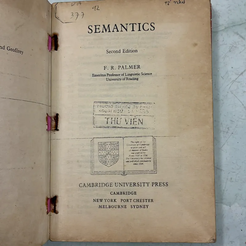 Semantics  989515