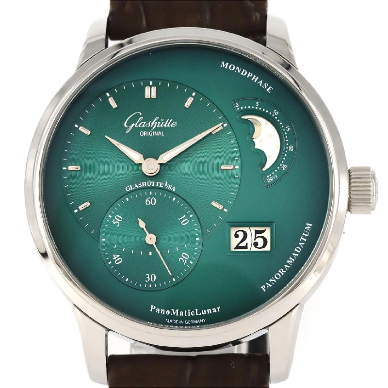 Glashütte Original Panomatic Luna 1-90-02-13-32-62 SS tự động - Hàng hiệu Chính hãng 880605