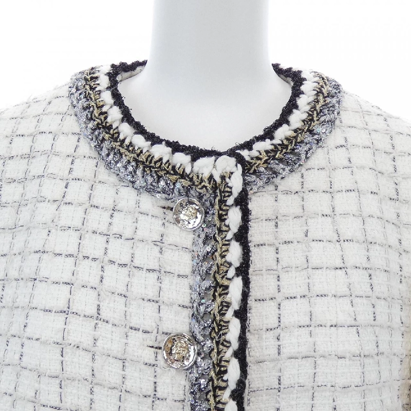 Jacket không cổ CHANEL LOOK4 P79364V71556 25S - Hàng hiệu Authentic 822615