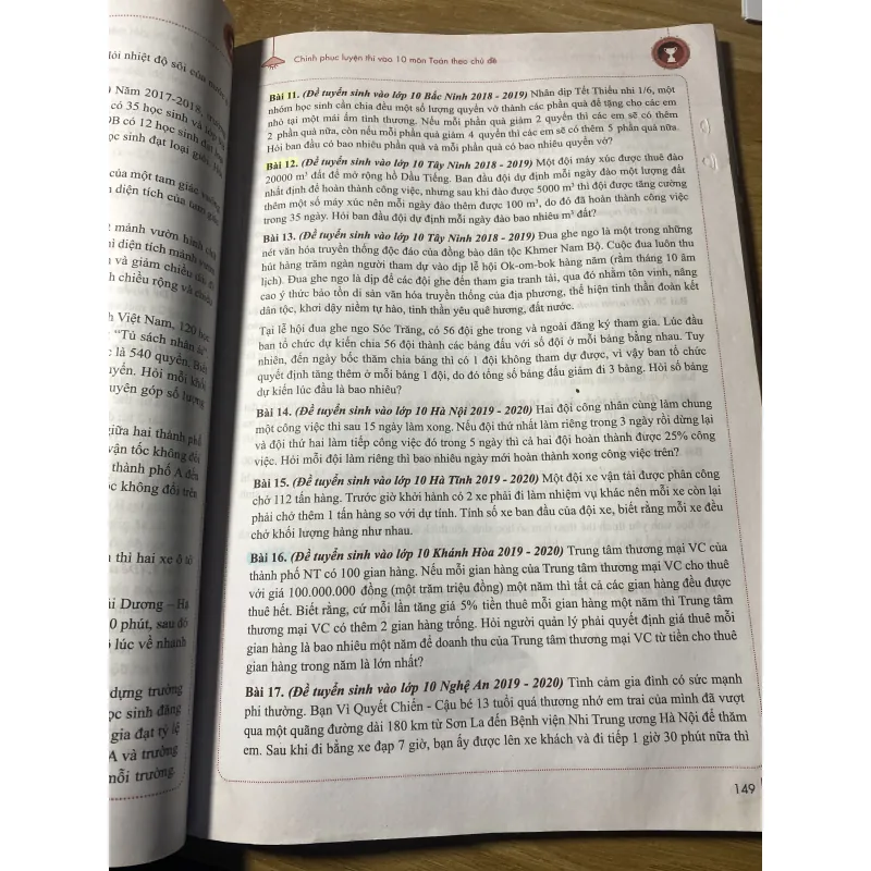 Sách chinh phục 8+ luyện thi môn toán vào 10 theo chủ đề  999882