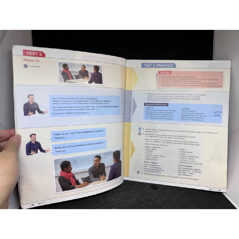 Ielts life skills, A1, official Cambridge test practice with answers, mới 80% (có ghi chữ vài trang) SBM0809 450576
