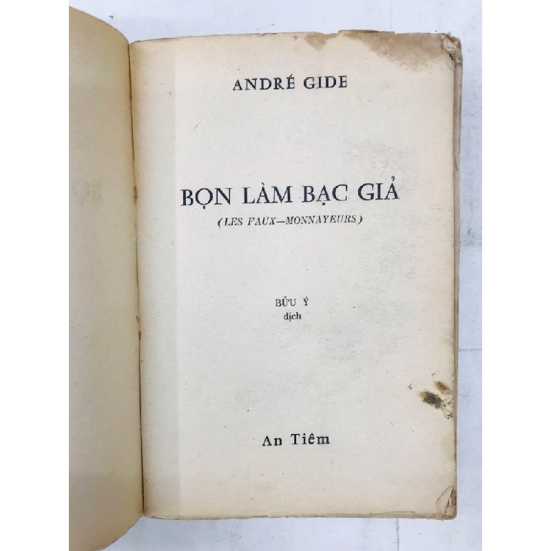 Bọn làm bạc giả - Andre Gide 128253