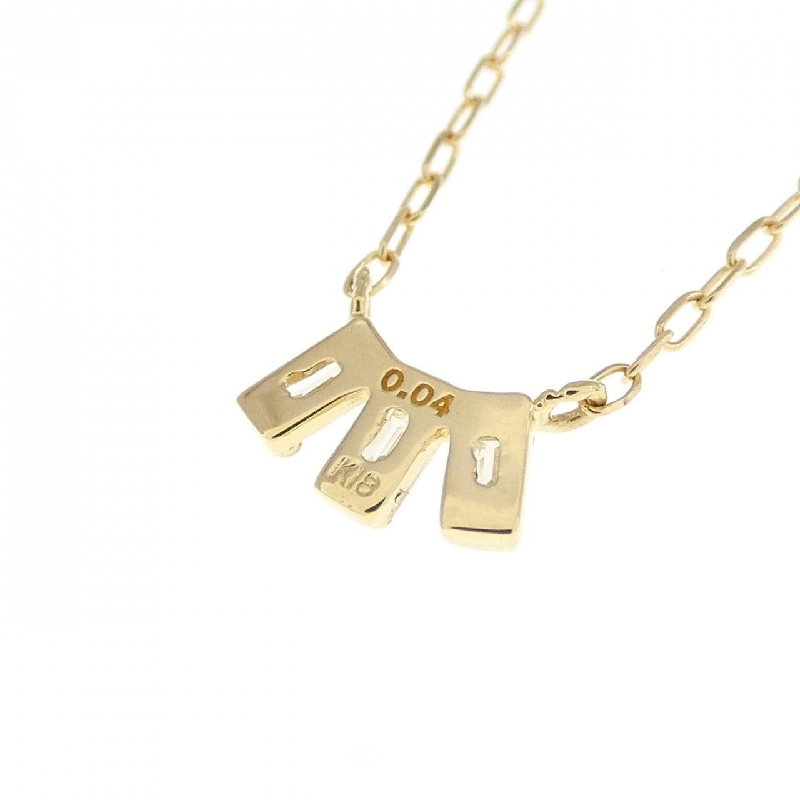 Dây chuyền kim cương K18YG 0.04CT - Hàng hiệu chính hãng 863912
