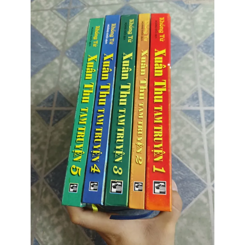 Xuân Thu Tam truyện ( 5 tập )- Khổng Tử 689428