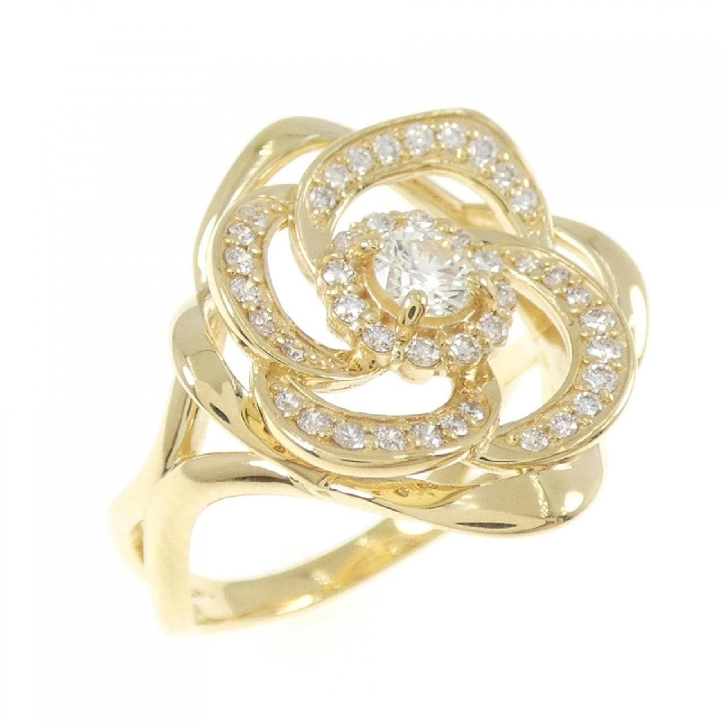 Nhẫn kim cương K18YG hồng 0.218CT 670202