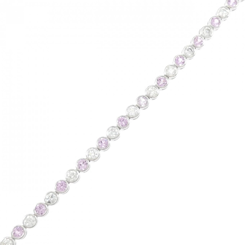 K18WG Sapphire Bracelet 1.71CT - Hàng hiệu Authentic 878100