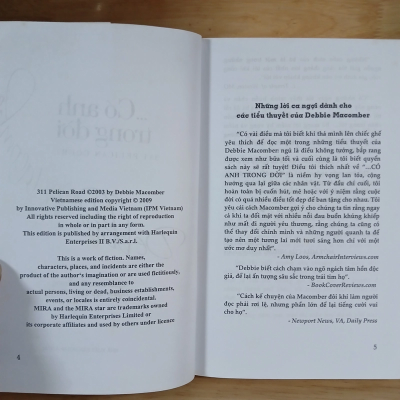 Có Anh Trong Đời - Debbie Macomber 457958