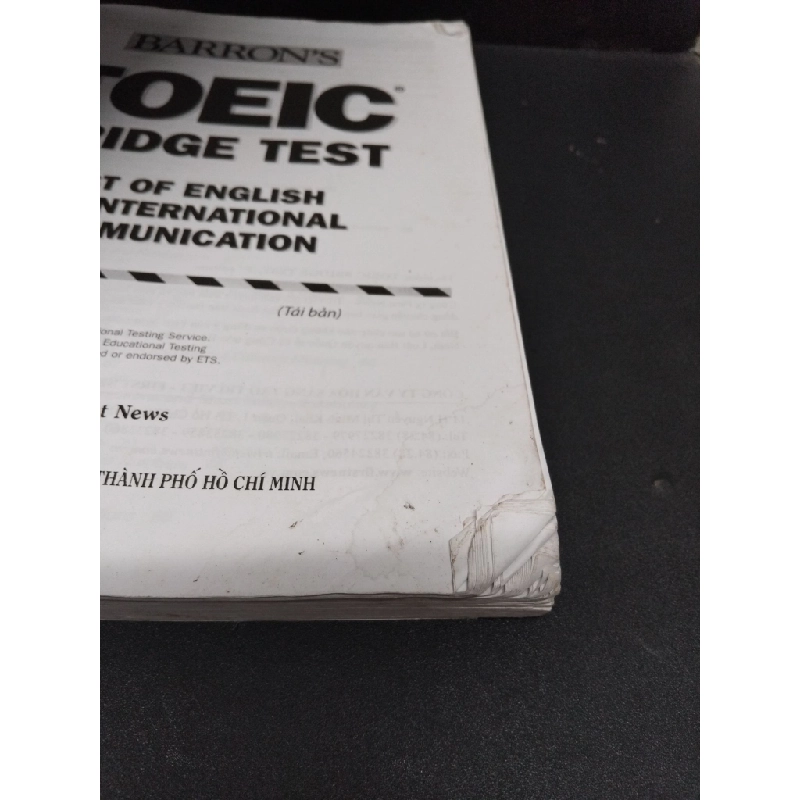 How to prepare for the toeic bridge test mới 80% ố gấp góc 2017 HCM1710 HỌC NGOẠI NGỮ 304031