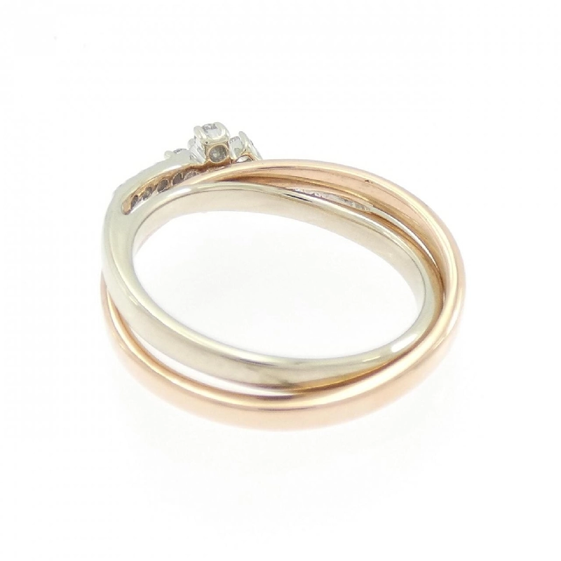 Nhẫn kim cương hoa 750WG/750PG - Hàng hiệu Authentic 851688