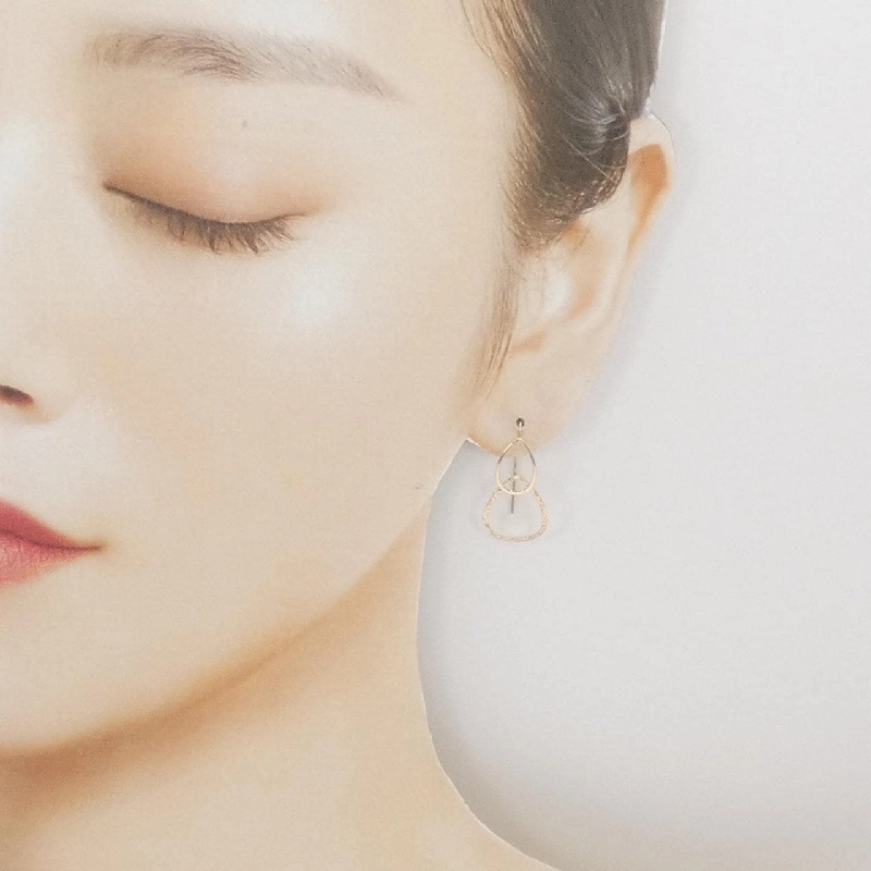 Bông tai K10YG Agat - Hàng hiệu Chính hãng 845149