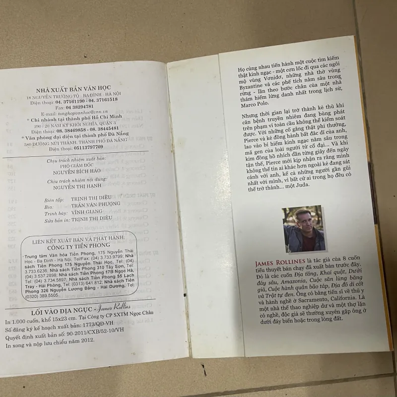 Lối vào địa ngục - James Rollins 746449