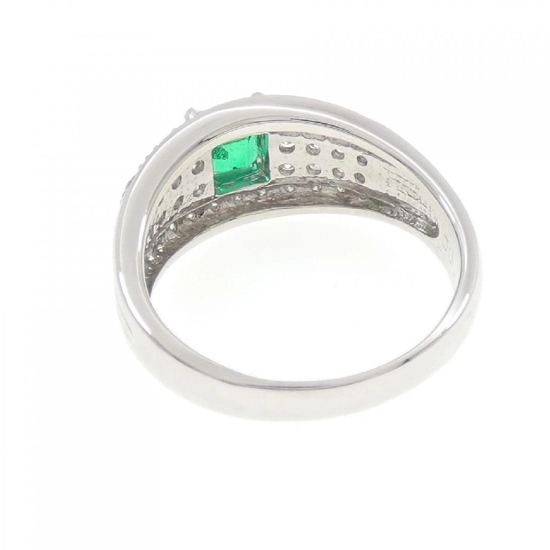 Nhẫn Emerald PT900 0.573CT - Hàng hiệu Chính hãng 848403