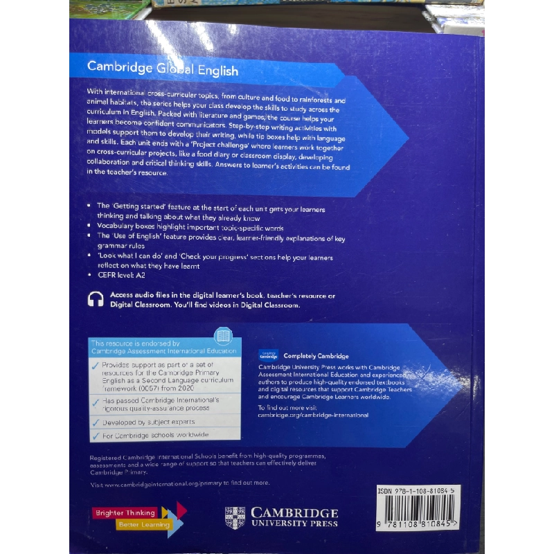 Global English learners Book 5 second edition access code mới 90% Oxford HPB2505 SÁCH HỌC NGOẠI NGỮ 459192