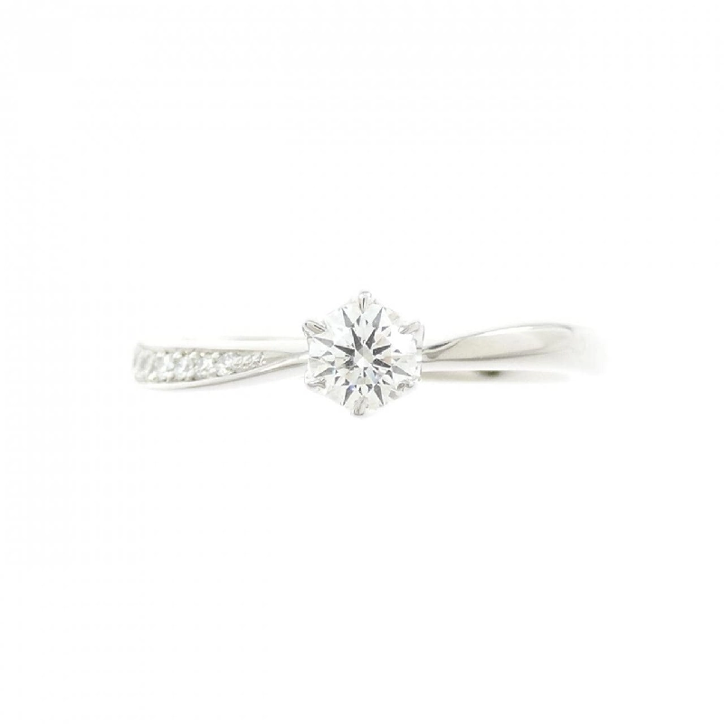 Nhẫn kim cương PT950 0.202CT D VS2 EXT H&C - Hàng hiệu Authentic 874857