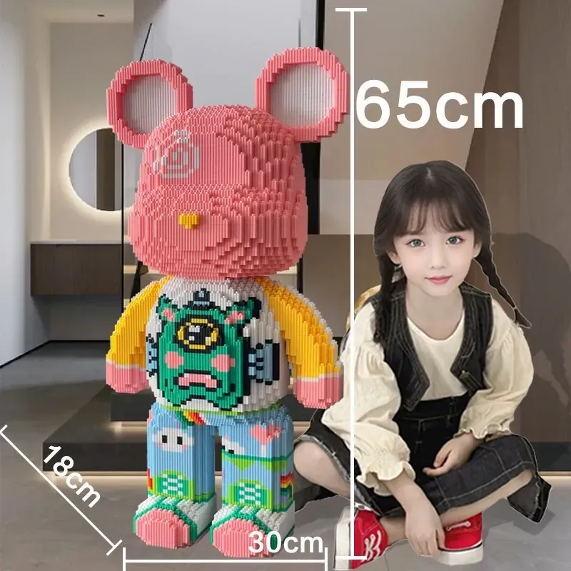 Lego gấu lắp sẵn 60~70cm  689353