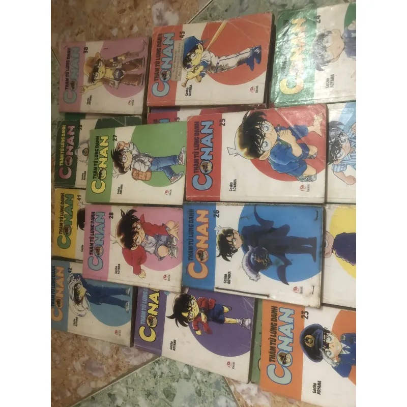 conan bìa nâu đọc xuôi 40/46 cuốn  784098