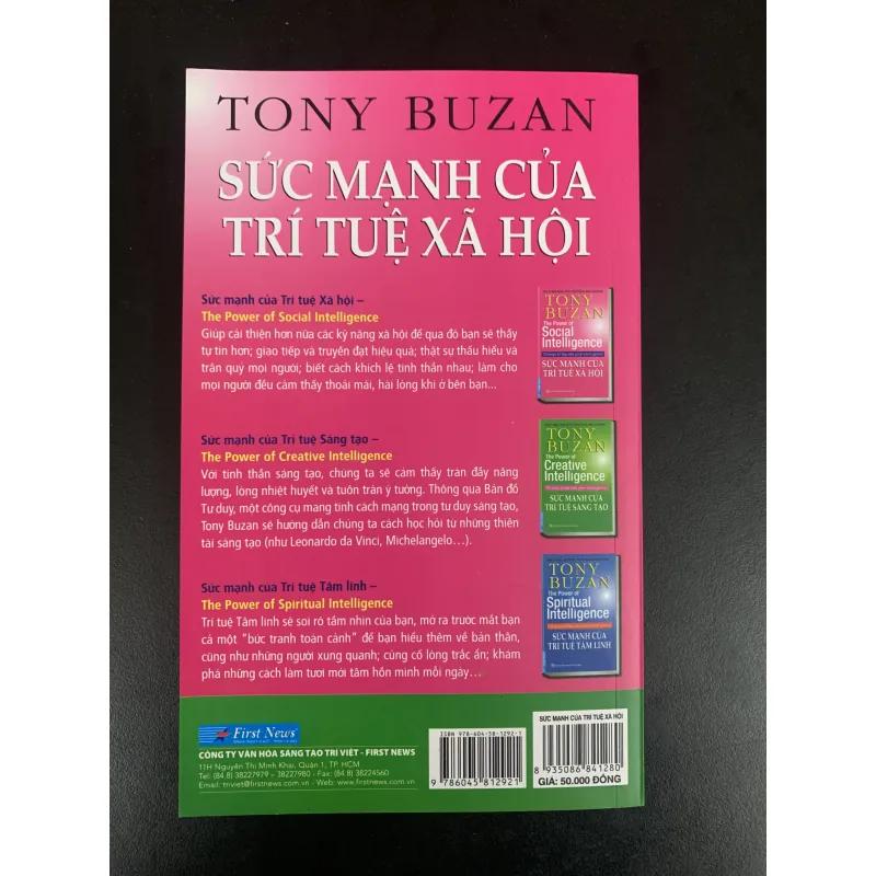 (Sách cũ) Sức mạnh của trí tuệ xã hội - Tony Buzan 929395