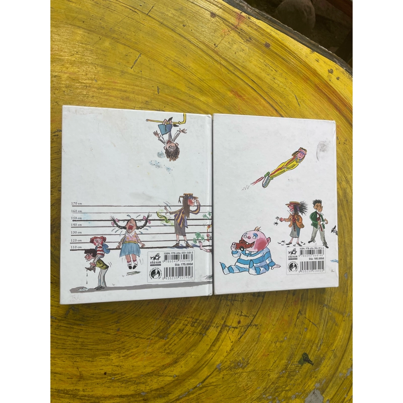 Combo Lũ trẻ hư nhất quả đất- david walliams 470158