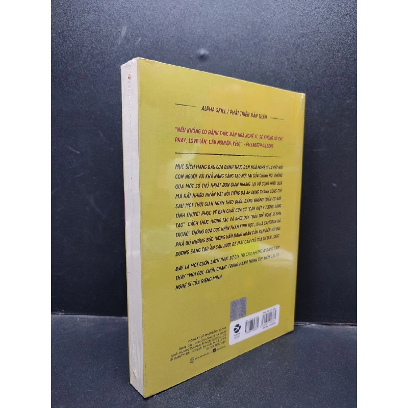The Artist's Way - Đánh Thức Bản Ngã Nghệ Sĩ Julia Cameron mới 100% HCM1304 nghệ thuật 913738