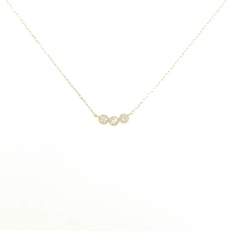 K18YG Dây chuyền kim cương 0.20CT - Hàng hiệu Chính hãng 859359