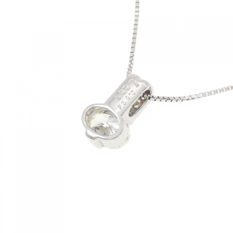 PT900/K18WG Dây chuyền kim cương 0.624CT - Hàng hiệu Chính hãng 857936