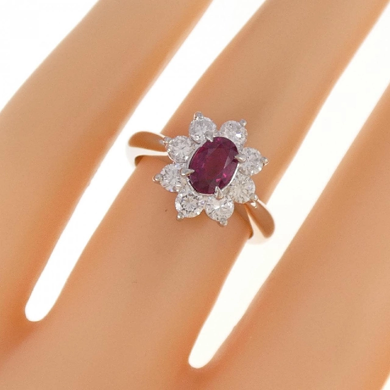 Nhẫn Ruby PT900 0.81CT 671204