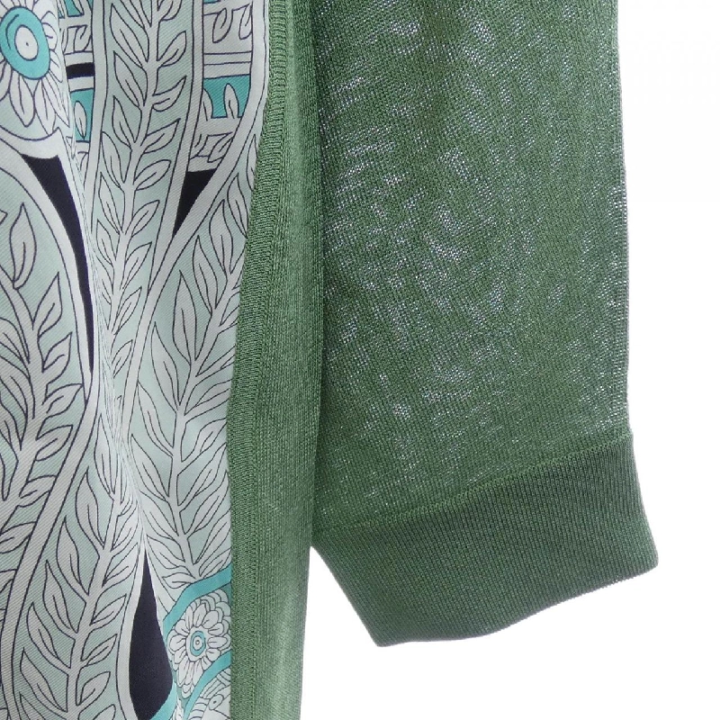 HERMES LE JARDIN LA MAHARANI *76-7757 Áo khoác dài - Hàng hiệu Authentic 824343