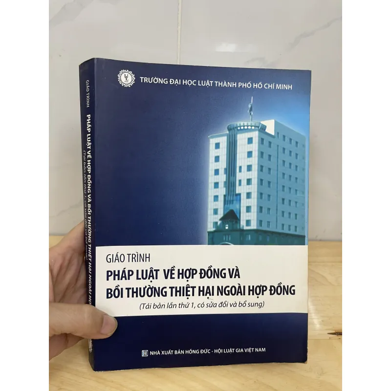 Giáo trình pháp luật về Hơp Đồbg và bồi thường ... 970444