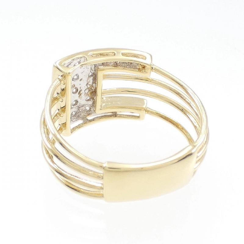 Nhẫn kim cương K18YG/K18WG 0.32CT 673119