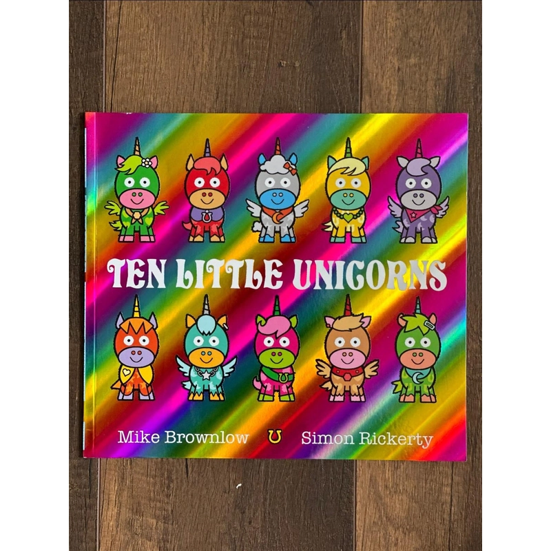 Combo 4 sách: TEN LITTLE UNICORNS / MONSTERS / DINOSAURS / PRINCESSES 227115