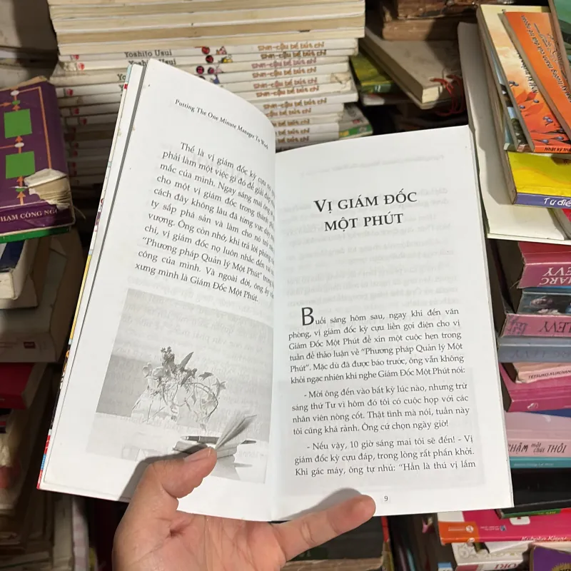 II Sách Kỹ Năng: Vị Giám Đốc Một Phút _ Bí Quyết Áp Dụng Để Thành Công - 2007 779253