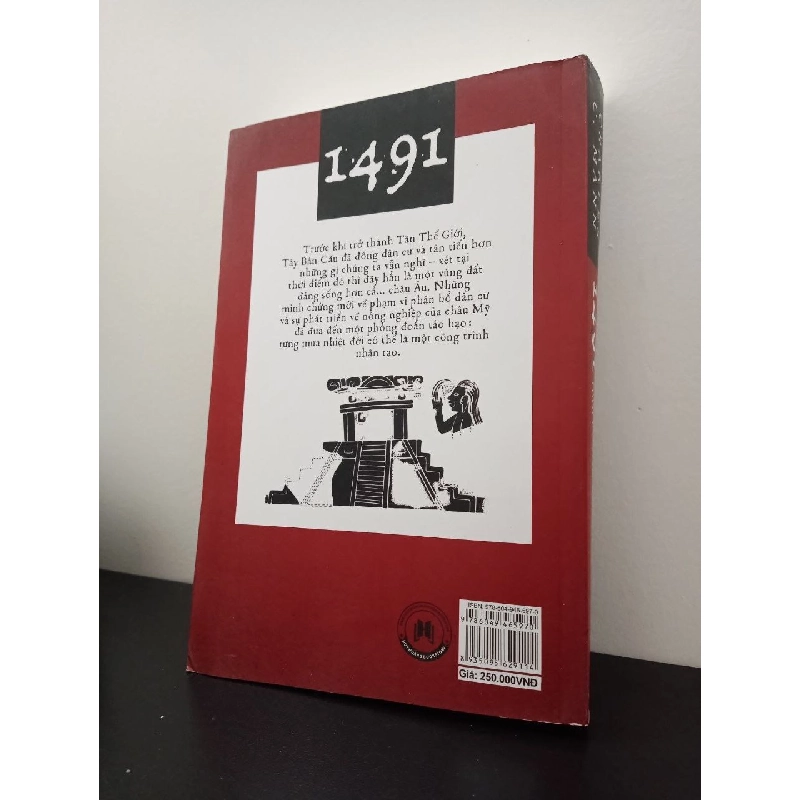 1491: Những Khám Phá Mới Về Châu Mỹ Thời Kỳ Tiền Columbus - Charles C. Mann New 100% HCM.ASB0903 66370