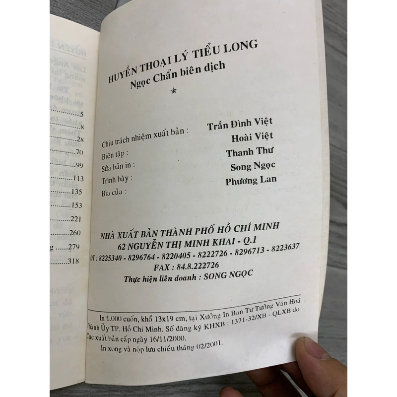 Huyền thoại lý tiểu long. 999 460027