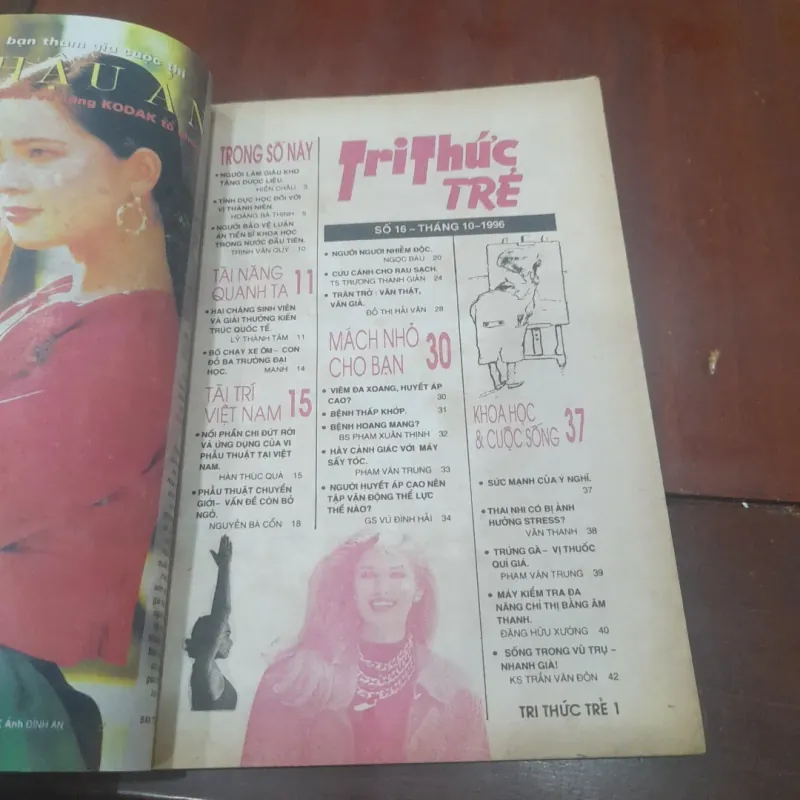 TRI THỨC TRẺ số 16 tháng 10-1996 747518