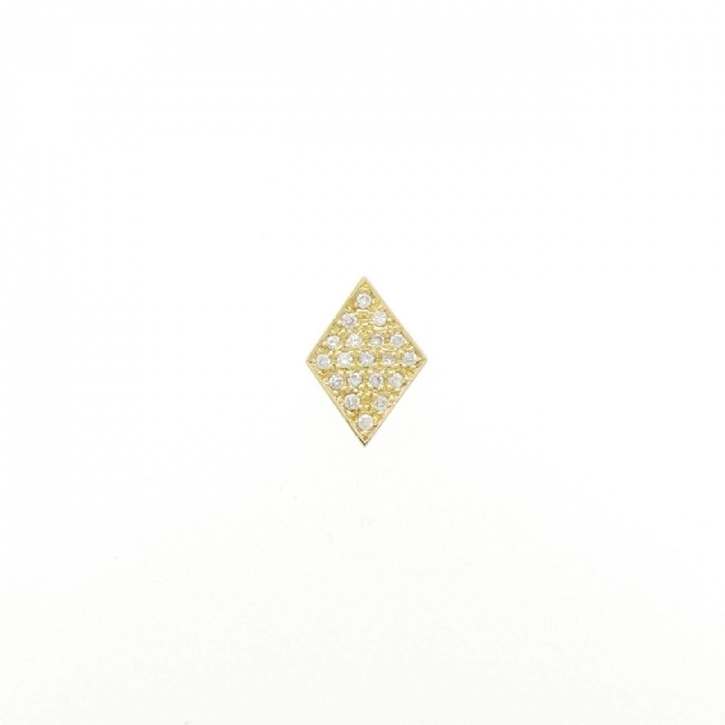 Bông tai kim cương hình bài 0.09CT một bên - Hàng hiệu Authentic 847772