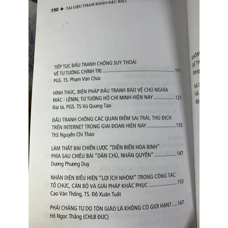 Nhận Thức Và Phòng, Chống "Tự Diễn Biến", "Tự Chuyển Hóa" 782432