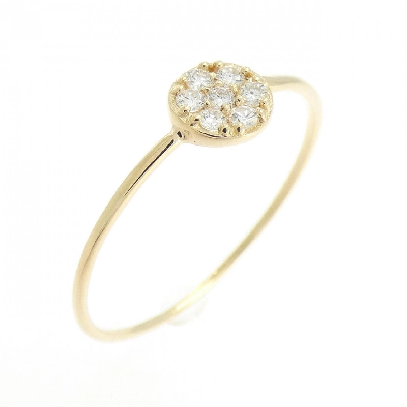 Nhẫn kim cương K18YG 0.10CT - Hàng hiệu Authentic 848685